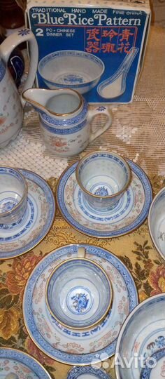 Сервиз,пиалы рисовый фарфор Китай