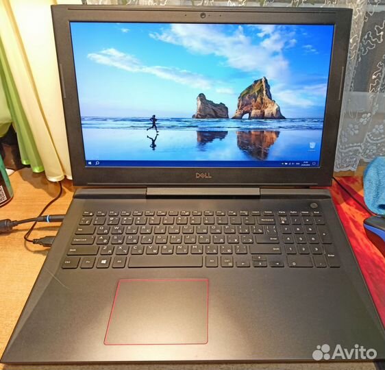 Игровой ноутбук dell inspiron p72f 1050ti 4 гб