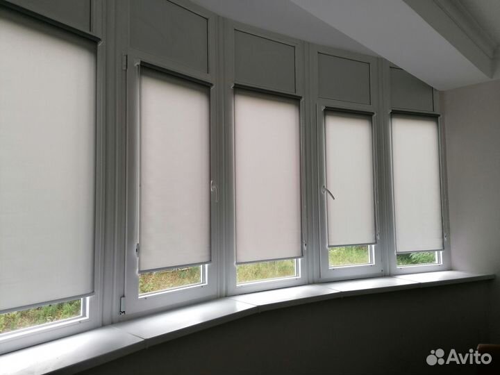 Жалюзи и рулонные шторы с установкой