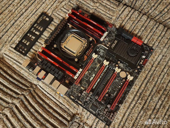 Xeon 1650V2 6/12ядер/Asus ROG Maximus IV/16GB 1866