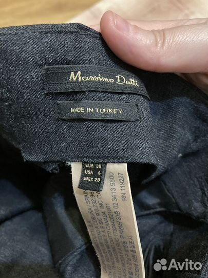 Брюки Massimo Dutti, шерсть, S/M