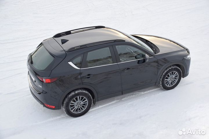 Рейлинги mazda CX-5 черные