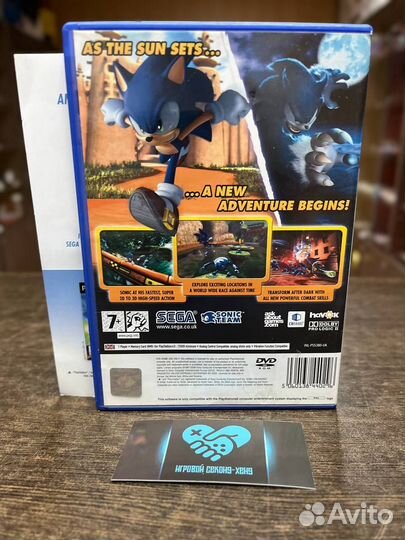 Sonic Unleashed. Лицензия для Playstation 2 PS PS2