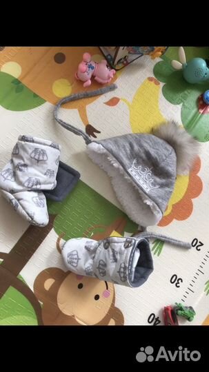 Комбинезон и шапка для мальчика