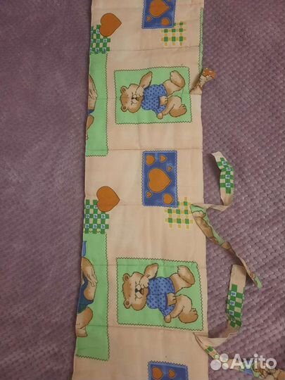 Бортики в детскую кроватку бу