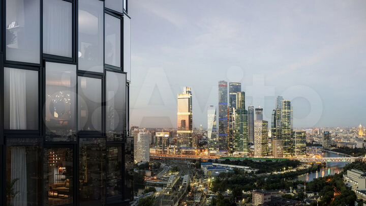 2-к. квартира, 63,8 м², 12/57 эт.