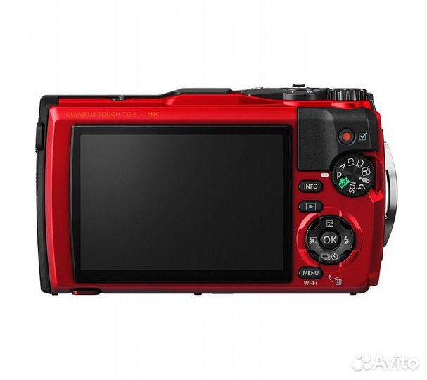Цифровой фотоаппарат Olympus Tough TG-6 красный