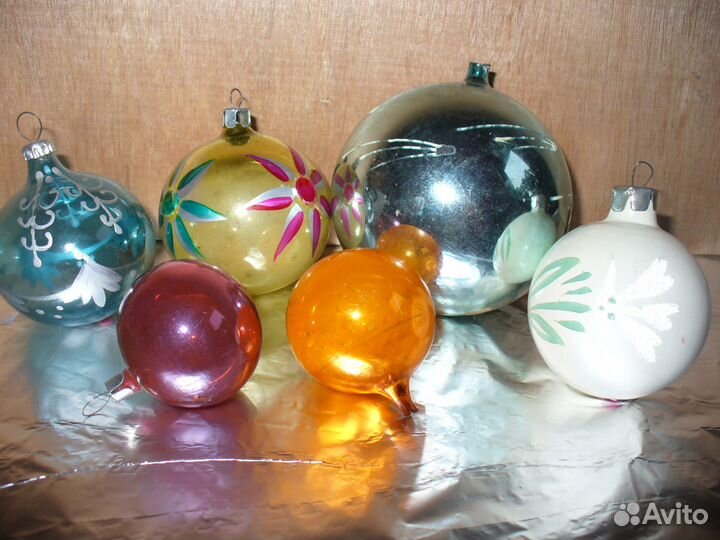 Ёлочные игрушки СССР