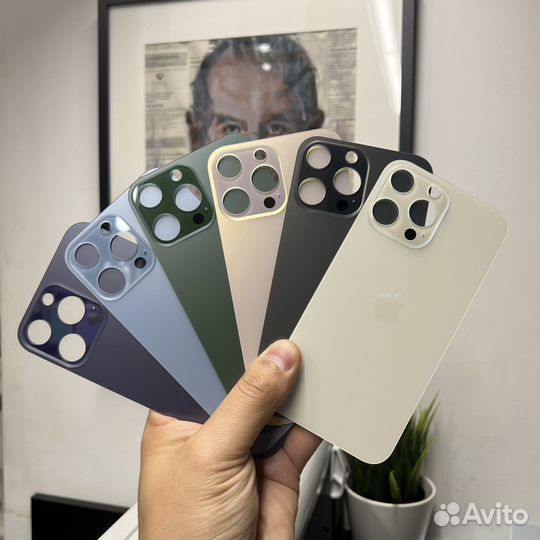 Заднее стекло iPhone XR в корпусе 13 Pro