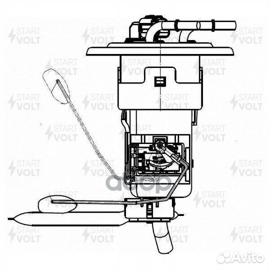 Модуль топл. насоса для а/м Hyundai/KIA Tucson
