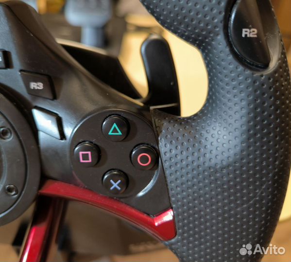 Игровой руль hori racing wheel apex wireless