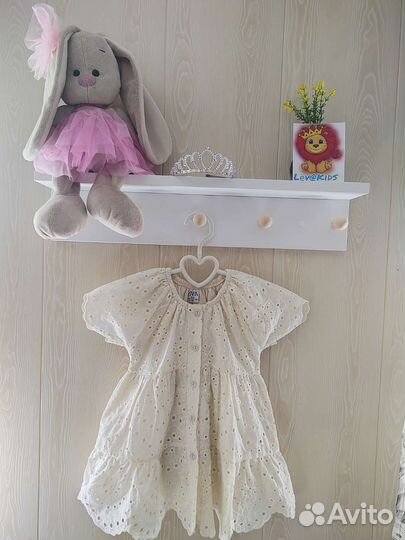 Джинсовое Платье для девочки Zara 122,128