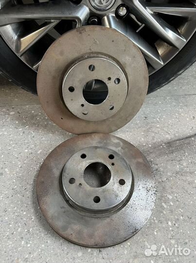 Тормозные диски Toyota передние Rav 4