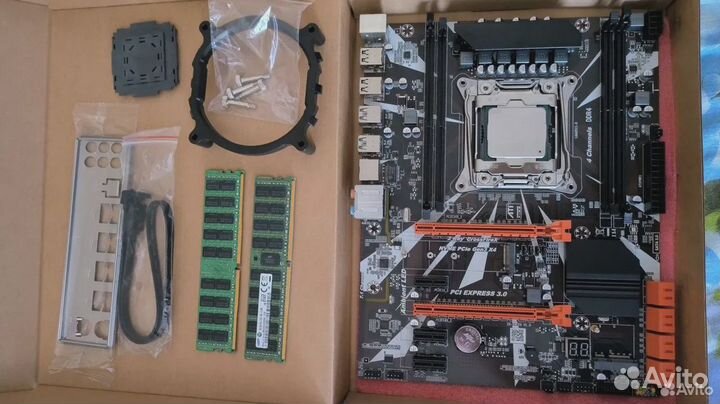 Комплект Intel 12 ядер\DDR4 32GB\X99 (i7-10700)