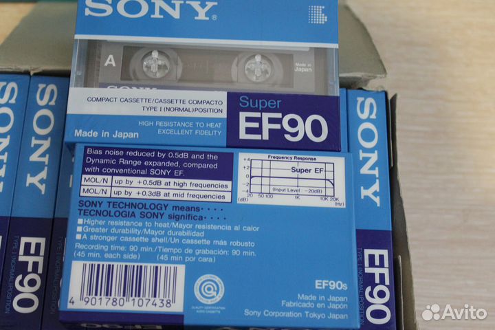 Sony аудиокассеты