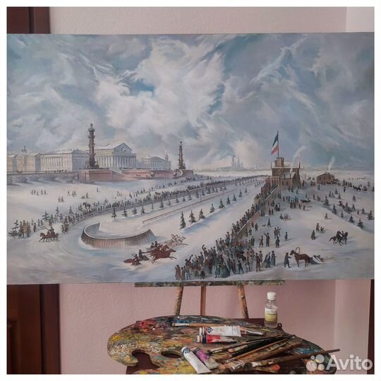 Художник. Картина на заказ. Портрет по фото