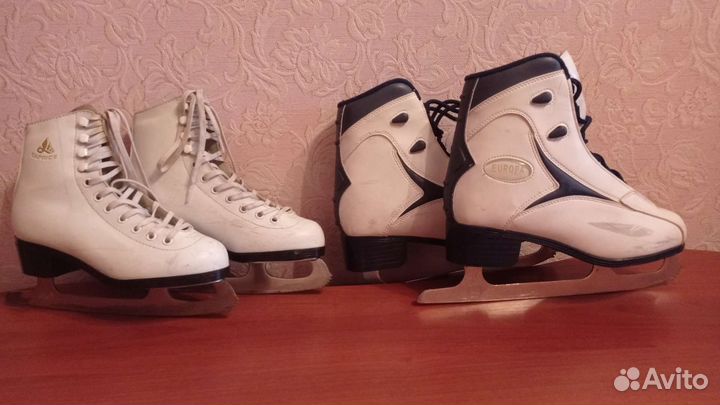 Коньки для фигурного катания, р. 34 и р. 39