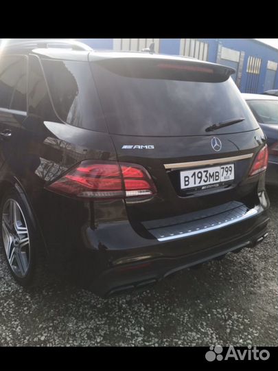 Mercedes ML в GLE рестайлинг переделка 63