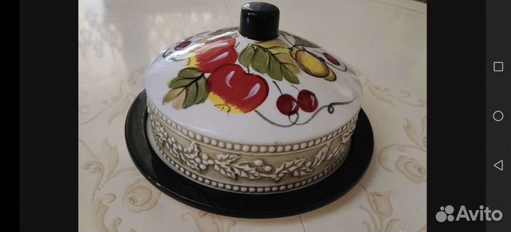 Салатник фарфор, тортница