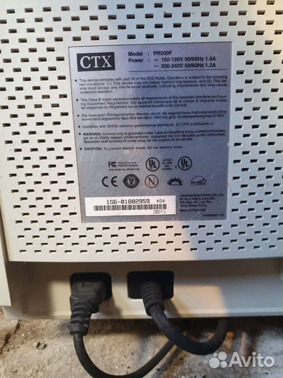 Мониторы CRT