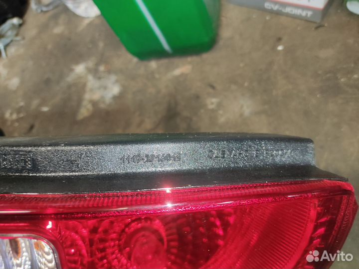 Фонарь задний левый на ваз 1119 Калина хэтчбек