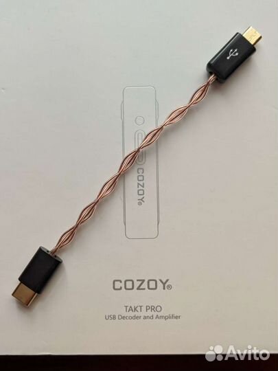 Аудиокабель HiRes (переходник) micro USB на Type-с