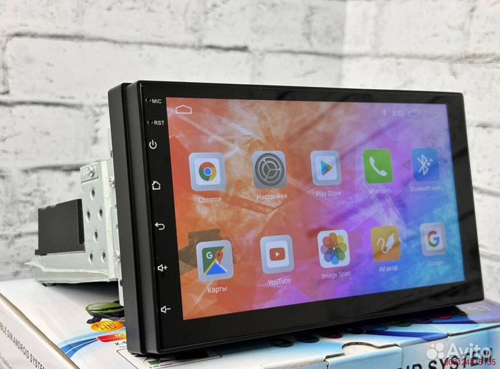 Магнитола 1Din 7дюймов 8ядер (Арт.58049)