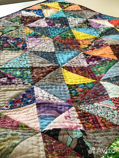 Одеяло в стиле пэчворк 220х150