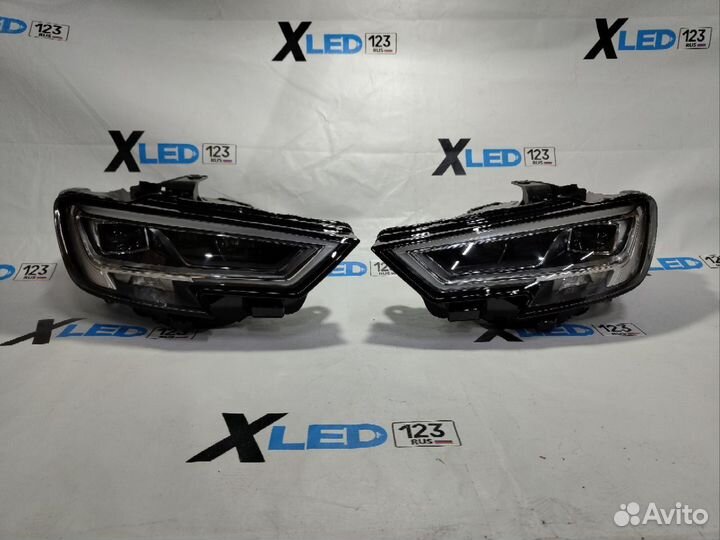 Фара правая левая A3 8V 2017+ рест LED в сборе