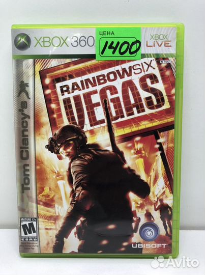 Диск Rainbow six Vegas для Xbox 360