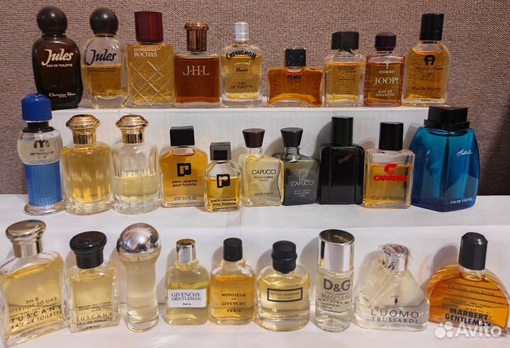 Коллекционный винтаж в мини-флаконах