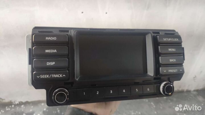 Штатная мультимедиа KIA Rio