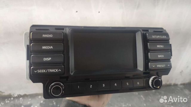 Штатная мультимедиа KIA Rio