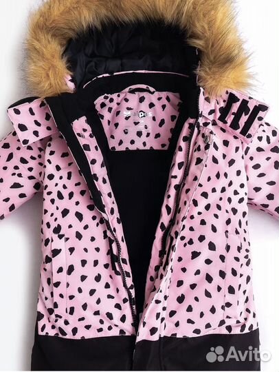 Зимний комбинезон для девочки 80