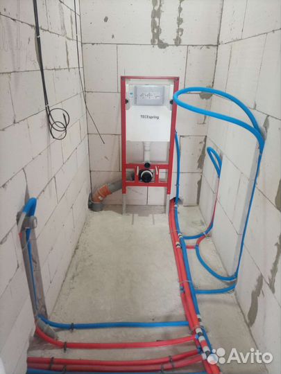 Сантехник. Монтаж отопления.Водопровод.Тёплый пол