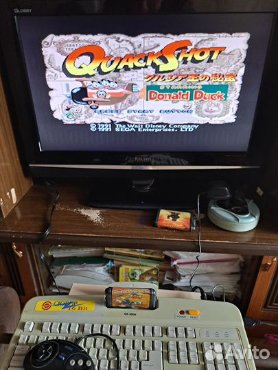 Приставка sega сюбор 16 бит