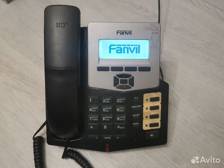 Телефон Fanvil C58P 2 линии и vpn