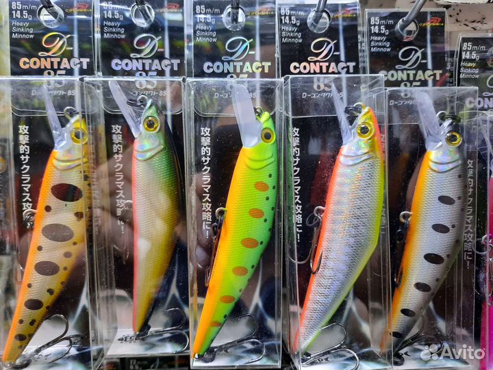 Воблеры D-Contact 72 / 85 mm