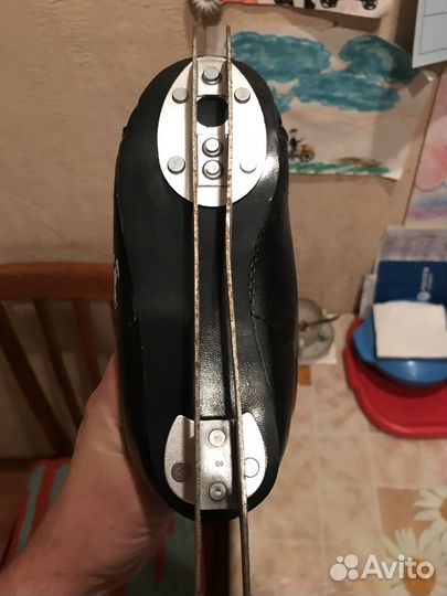 Коньки детские двухполозные 32 размера