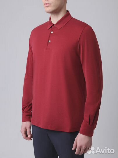 Поло из шелка и хлопка Loro Piana