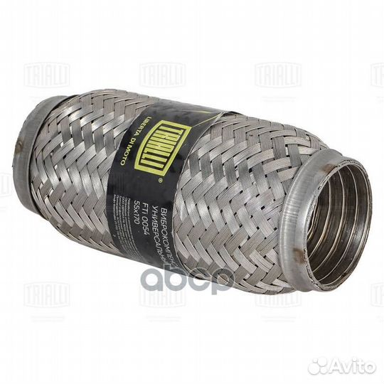 Гофра глушителя 55x170 InterLock (нерж. сталь)