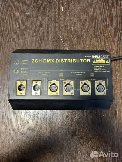 DMX-дистрибьютор involight dmxd200
