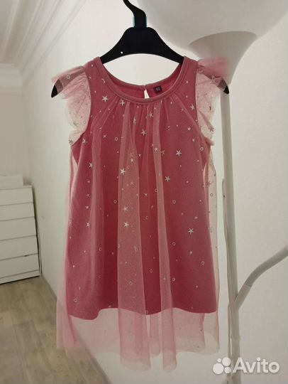 Нарядное платье для девочки размер 92