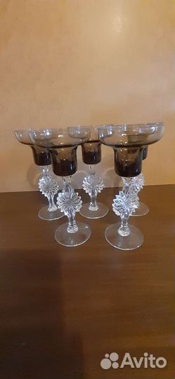 Подсвечники - фужеры времен СССР