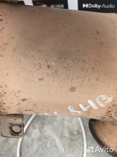 Катализатор golf7