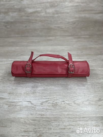 Кожаная скрутка для ножей