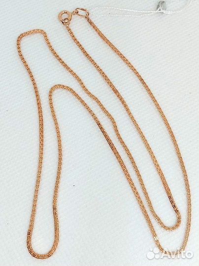 Золотая цепь Бисмарк 60см