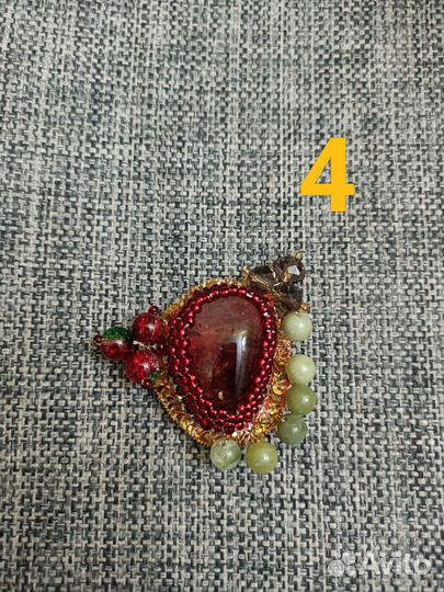 Брошь ручной работы