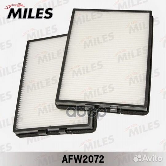 Фильтр салона BMW E39 (упак.2шт.) AFW2072 Miles