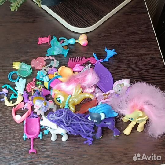 My little pony фигурки hasbro, разные маленькие